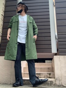 umit benanのトレンチコートを使った人気ファッションコーディネート