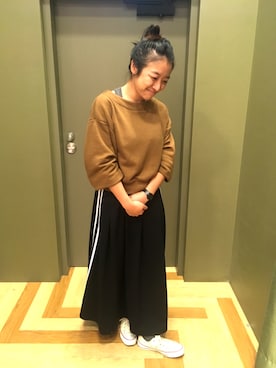 ブルさん（レディース・157cm）の秋コーディネート