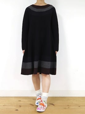 「le coq sportif」｜Mayさん（レディース・164cm）の秋コーディネート
