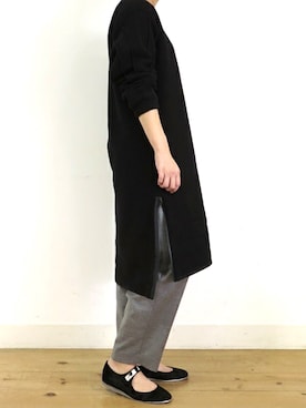 「black」｜Mayさん（レディース・164cm）の秋コーディネート