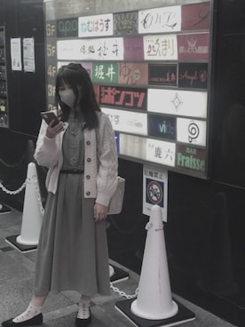 「GRL」｜「アイテム（財布/小物）」を使った、ま か ろ んさん（レディース・154cm）の秋コーディネート