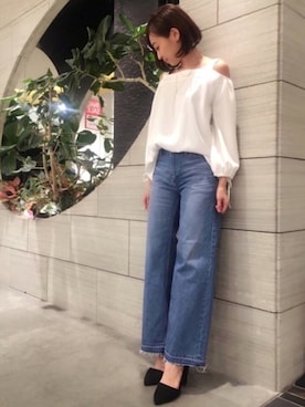 鐘ヶ江真由子さん（レディース・159cm）の冬コーディネート