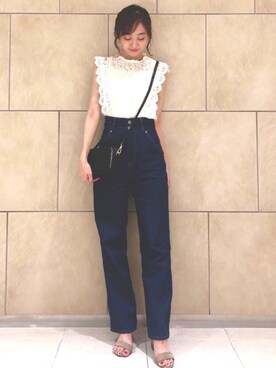 鐘ヶ江真由子さん（レディース・160cm）の夏コーディネート