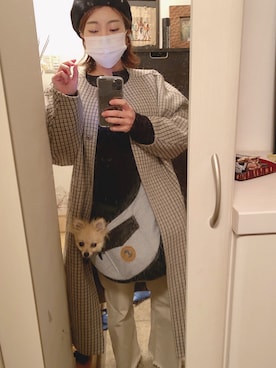 ommiさん(レディース・160cm)の冬コーディネート