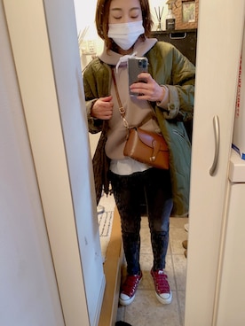 ommiさん（レディース・160cm）の冬コーディネート
