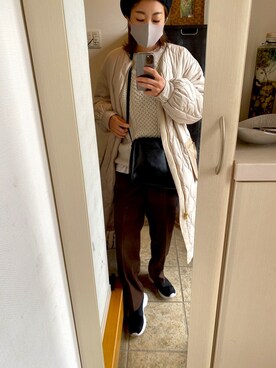 ommiさん(レディース・160cm)の冬コーディネート