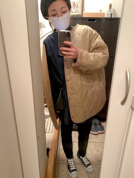 ommiさん（レディース・160cm）の冬コーディネート