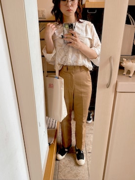 「GOOD ROCK SPEED（グッドロックスピード）のアイテム（バッグ）」を使った、ommiさん（レディース・160cm）の春コーディネート