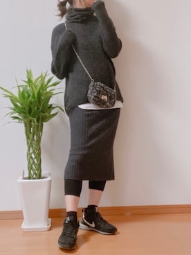 ニットタイトスカート の人気ファッションコーディネート Wear