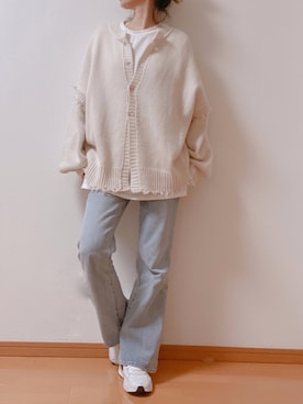 「NIKEスニーカー」｜you2021youさん（レディース・163cm）の春コーディネート
