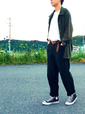 しゆうさん（メンズ・168cm）の春コーディネート