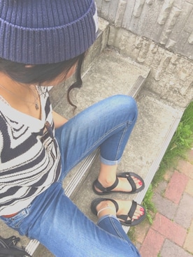 Rさん（レディース・163cm）の春コーディネート