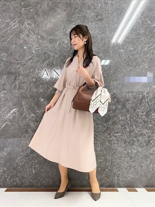ANAYI（アナイ）の「ストレッチツイルスキッパーワンピース