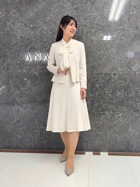 「入園式」｜「アイテム（その他アウター）」を使った、Genbaさん（レディース・168cm）の秋コーディネート