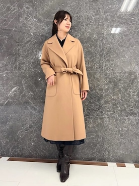 「ANAYI（アナイ）のアイテム」を使った、Genbaさん（レディース・168cm）の冬コーディネート