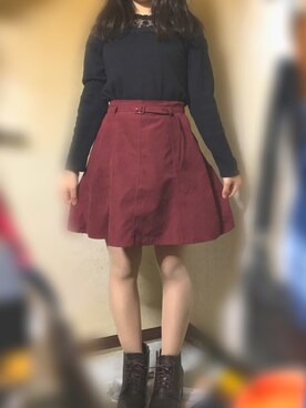 はなさん（レディース・149cm）の冬コーディネート