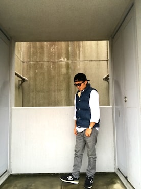 みえは〜る。さん（メンズ・169cm）の冬コーディネート