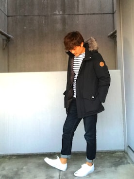 みえは〜る。さん（メンズ・169cm）の冬コーディネート