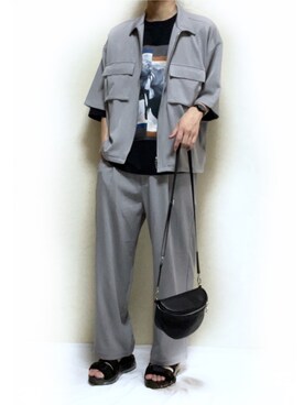 「大学生コーデ」｜「アイテム（腕時計）」を使った、もときさん（メンズ・178cm）の春コーディネート