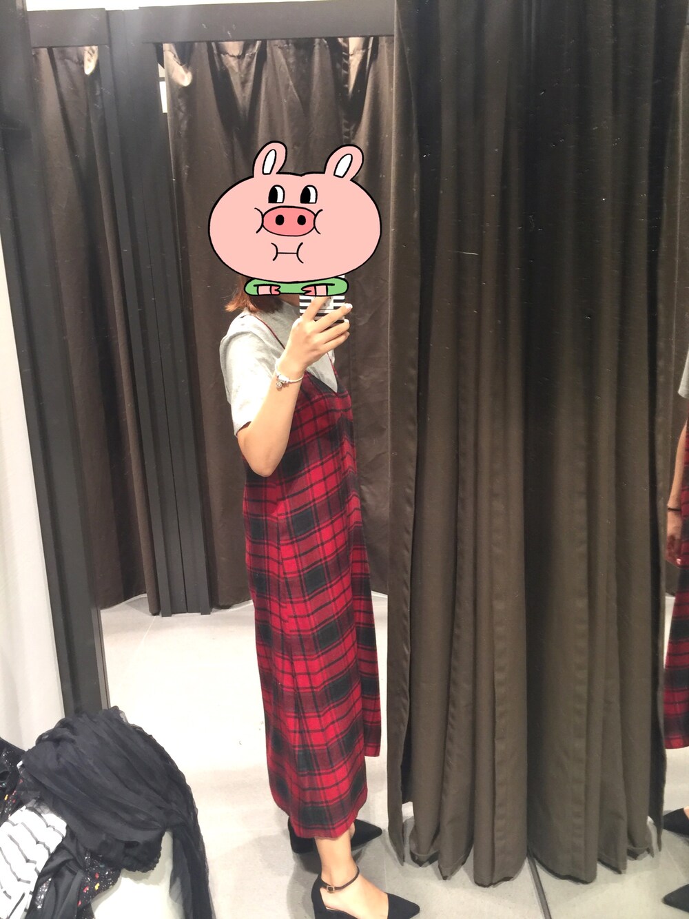 「New lookのアイテム（シューズ、ブラック系）」を使った、bibiaiaiaiさん（レディース・162cm）の冬コーディネートの1枚目の写真
