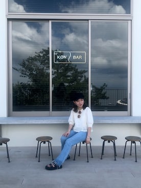 「コットンレース」｜アミンみさん（レディース・147cm）の秋コーディネート