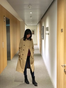 「Gabor（ガボール）のアイテム」を使った、miffyさん（レディース・162cm）の秋コーディネート