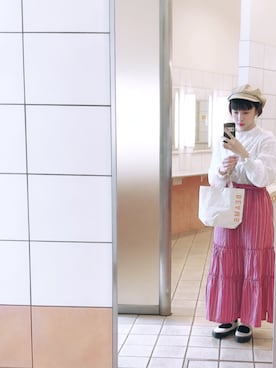 「女子_OSAKA」｜min.min.さん（レディース・158cm）の春コーディネート