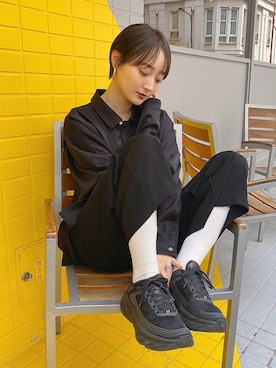 「アイテム（スニーカー）」を使った、いそまた あいさん（レディース・160cm・10代）の夏コーディネート