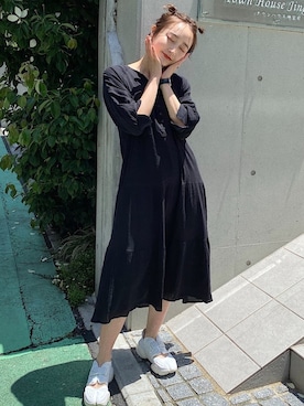 「アイテム（ワンピース/ドレス）」を使った、いそまた あいさん（レディース・160cm・10代）の夏コーディネート