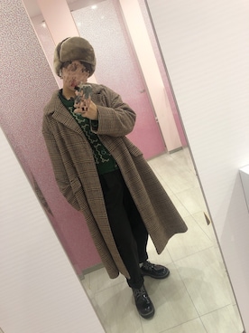 NAOさん(レディース・149cm)の冬コーディネート