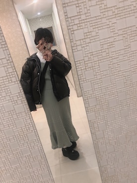 NAOさん（レディース・149cm）の冬コーディネート