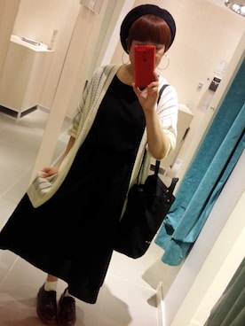 「Right-on（ライトオン）のアイテム（ハンチング/ベレー帽）」を使った、ななさん（レディース・158cm）の春コーディネート