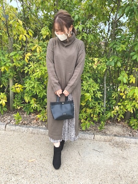 「Lattice（Lattice）のアイテム（アクセサリー）」を使った、3coinsyurieさん（レディース・153cm）の秋コーディネート