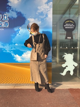 「Lattice（Lattice）のアイテム（アクセサリー）」を使った、3coinsyurieさん（レディース・153cm）の秋コーディネート