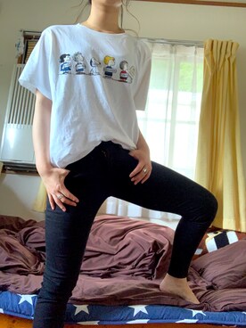 「RAY CASSIN（レイカズン）のアイテム（アクセサリー）」を使った、chiyさん（レディース・152cm）の夏コーディネート