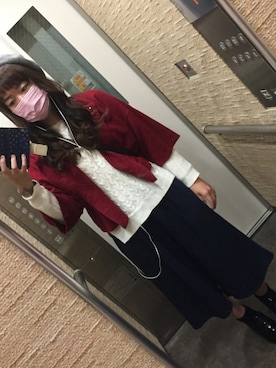 「A part by（アパートバイ）のアイテム（サロペット/オーバーオール）」を使った、SH-AIさん（レディース・162cm）の秋コーディネート