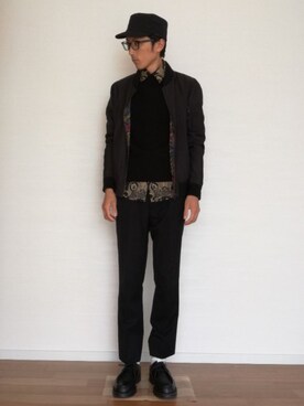 「JOYRICH（ジョイリッチ）のアイテム（ジャケット/アウター）」を使った、SAIさん（メンズ・178cm）の秋コーディネート