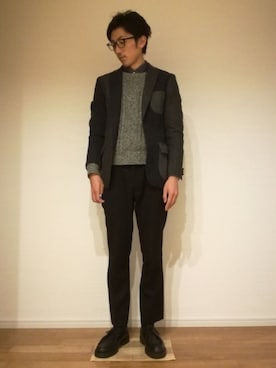 SAIさん（メンズ・178cm）の秋コーディネート