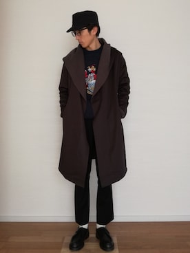 「NAVAL（ナバル）のアイテム（ジャケット/アウター）」を使った、SAIさん（メンズ・178cm）の春コーディネート