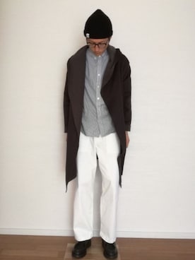「NAVAL（ナバル）のアイテム（ジャケット/アウター）」を使った、SAIさん（メンズ・178cm）の春コーディネート