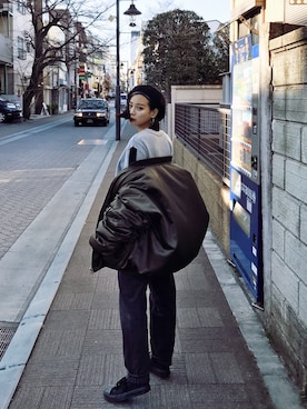 ARISAさん（レディース・157cm）の冬コーディネート