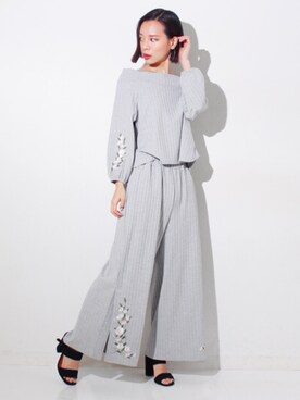 「Settimissimo（セッティミッシモ）のアイテム」を使った、ARISAさん（レディース・157cm）の春コーディネート