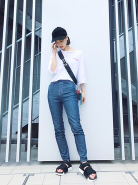 ARISAさん（レディース・157cm）の夏コーディネート