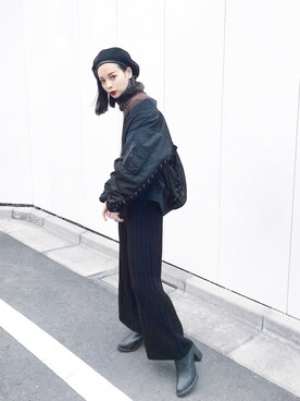「G.V.G.V.（ジーヴィージーヴィー）のアイテム（ジャケット/アウター）」を使った、ARISAさん（レディース・157cm）の秋コーディネート