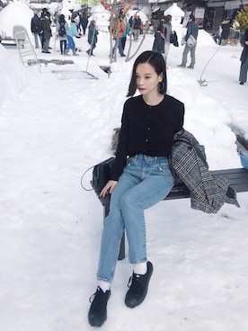 ARISAさん（レディース・157cm）の冬コーディネート