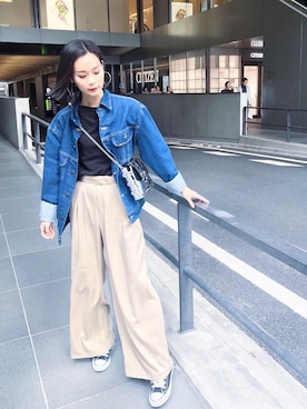 ARISAさん（レディース・157cm）の春コーディネート