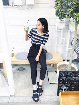 ARISAさん（レディース・157cm）の春コーディネート