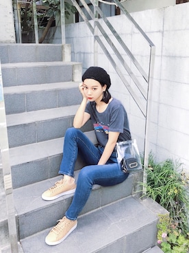 ARISAさん（レディース・157cm）の春コーディネート