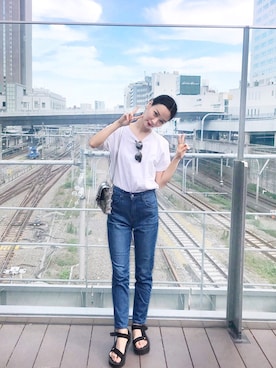 ARISAさん（レディース・157cm）の夏コーディネート