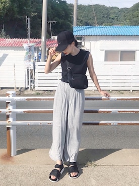 ARISAさん（レディース・157cm）の夏コーディネート